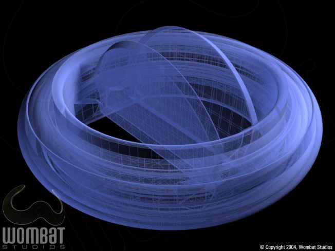 Wireframe View of Heart Valve