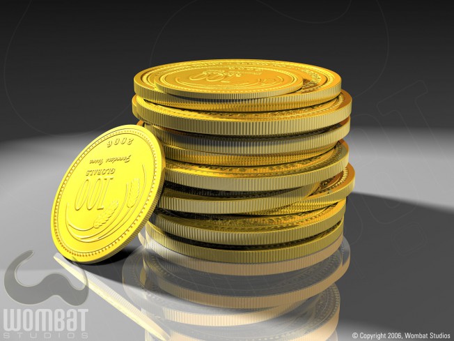 Gold Globals - Coin Stack